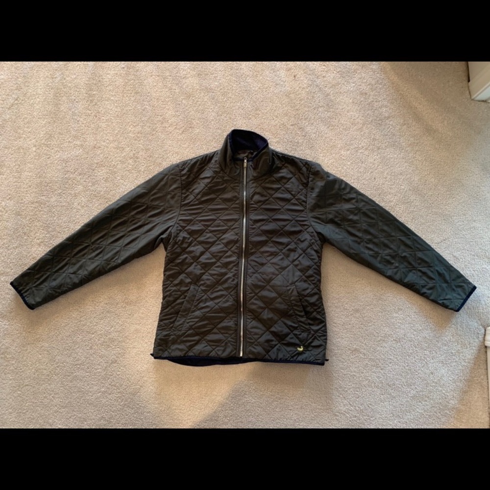 Southern Marsh Marshall quilted jacket green